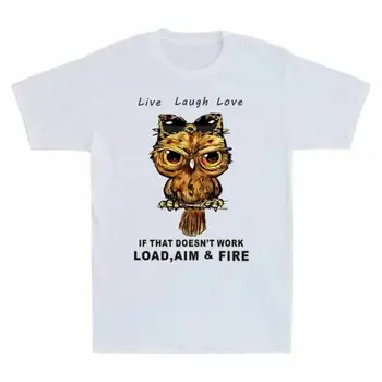 Owl Live, Смейся, люби, если это не сработает, Заряжай рубашку Aim And Fire с длинными рукавами