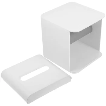 Квадратная Коробка-органайзер для салфеток, Многофункциональный чехол для салфеток, Диспенсер для салфеток для рабочего стола