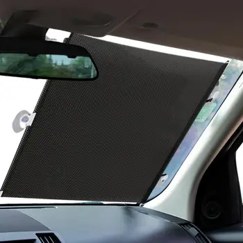 Козырек на окно автомобиля Солнцезащитные шторы для автомобиля 1шт Солнцезащитный крем на лобовое стекло для автомобиля Защита салона автомобиля от солнца Дизайн присоски