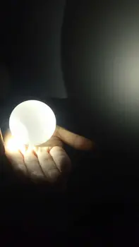 Модный Волшебный 60-миллиметровый хрустальный шлифовальный шар 50 шт. /лот для легкого блестящего шара-вспышки, искусственных поделок из темного ночного светящегося кварца