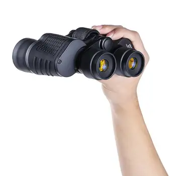 Мощный бинокль Компактный ночной Бинокль с окуляром большой дальности обзора Портативный Телескоп для оптимального оптического увеличения Zoom